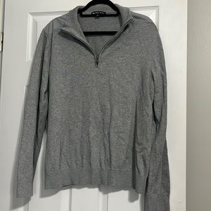 Michael Kors Grey Quarter Zip XL